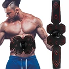 Тонер для мышц АБС-пластика, тонизирующий пояс для брюшного пресса, беспроводное портативное фитнес-оборудование унисекс для живота, рук, ног, тренировок, упражнений для дома и офиса