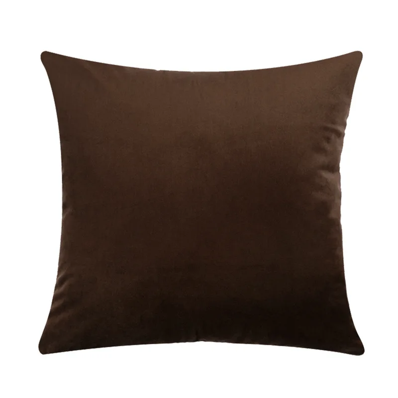Роскошный бархатный розовый синий чехол для подушки, наволочка, чехол для подушки, желтый, белый, черный, серый, домашний декоративный диван, подушки для стула - Цвет: 8