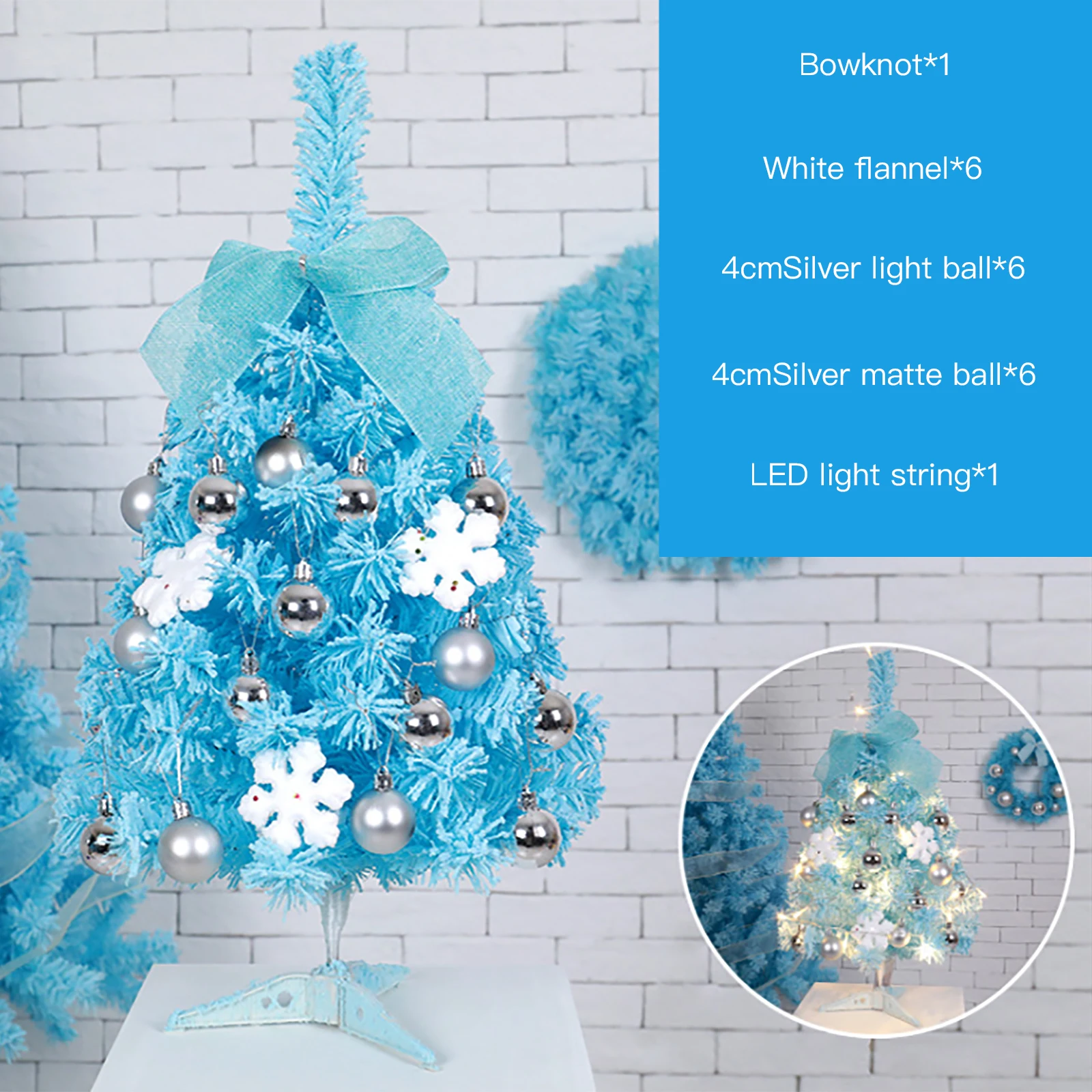 Настольный светодиодный светильник Рождественская елка украшения Мини DIY