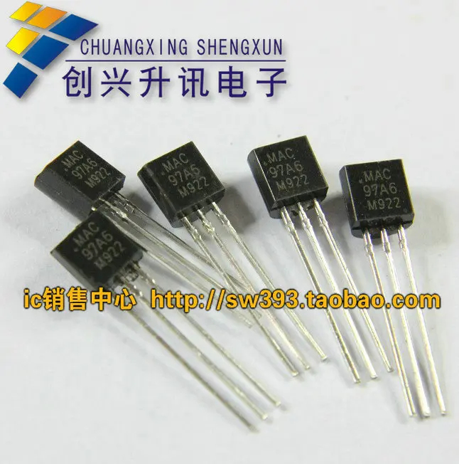 Бесплатная доставка. MAC97A6 97A6 НОВЫЙ TRIAC TO 92|Реле| |