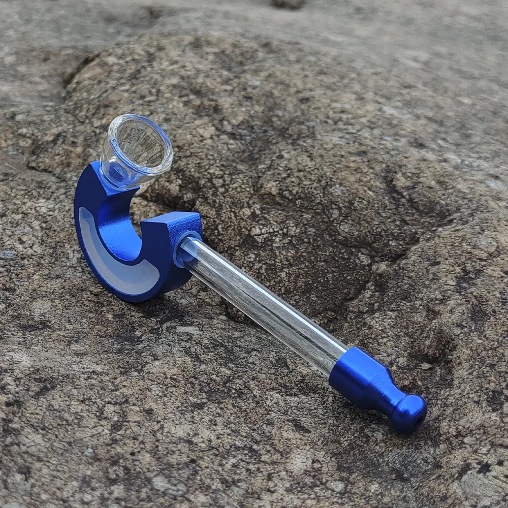 Алфавит &quotA B C&quot стиль стеклянная курительная трубка Металлические Табак травы