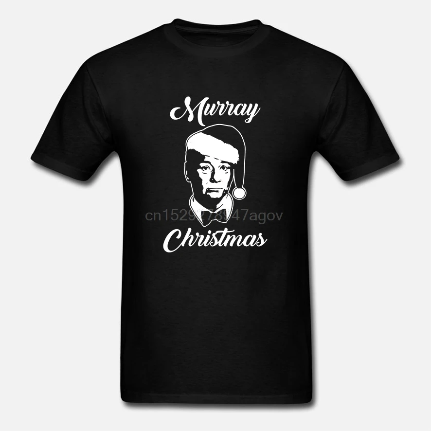 529 Мюррей Рождество Мужская футболка Билл Смешные Веселые праздничный костюм