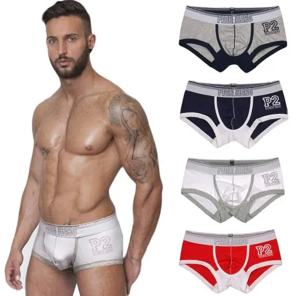 

Fashion Men Sexy Boxers Underwear Cueca Tanga Breathable Comfortable Underpants Cotton Boxers Shorts Quick Dry Male Panties