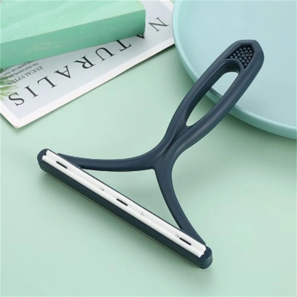 Двусторонняя ручная щетка для удаления волос миниатюрные ролики ворса коврового