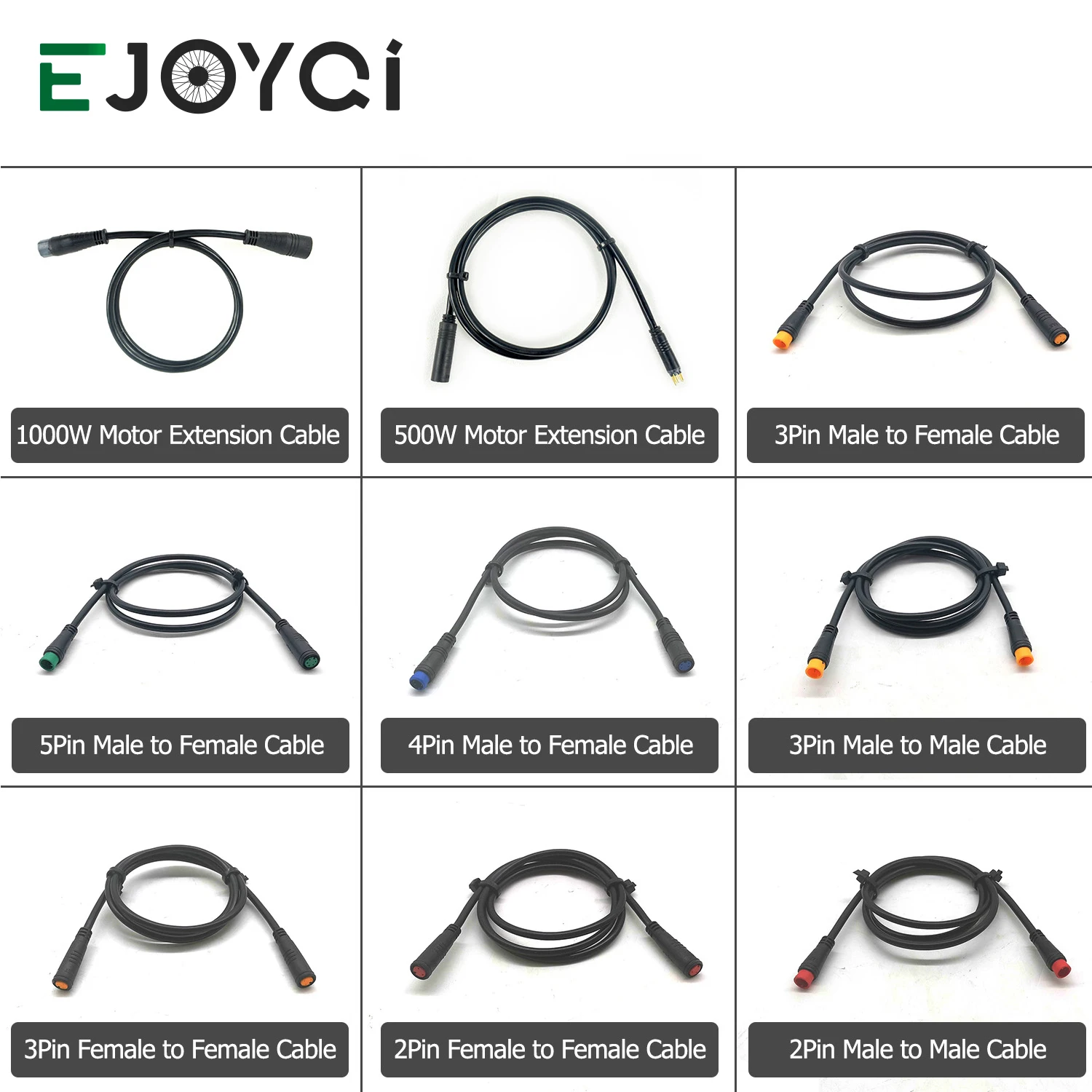 EJOYQI Julet 2 3 4 5 pin конверсионная линия водонепроницаемый Удлинительный кабель для