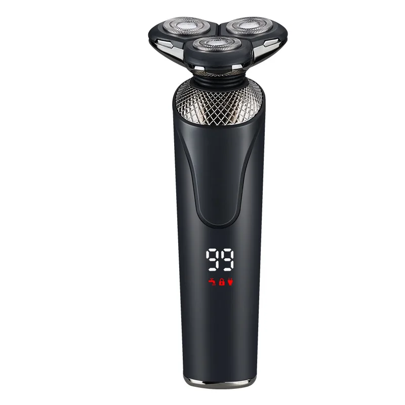 

Intelligent High-power Electric Shaver LCD Razors Beard Knife USB Rechargeable Washable One Machine Multiple Uses Convenient