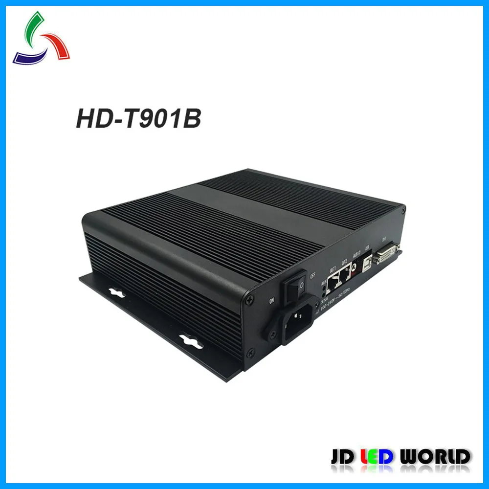 Коробка для отправки видео со светодиодный ным экраном HUIDU T901B коробка синхронной