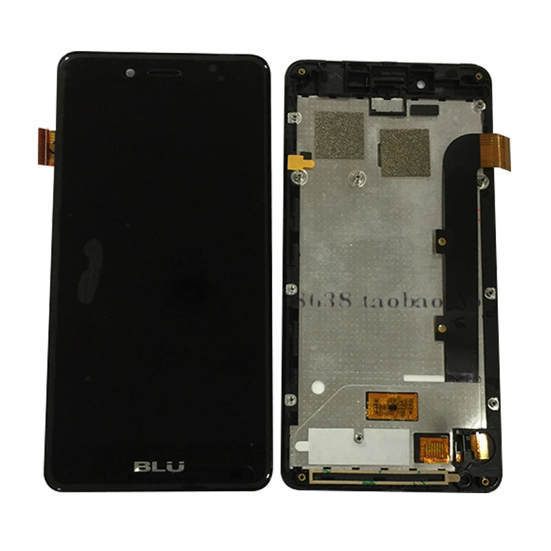 

BLU Studio G HD S170L S170Q Lcd Display Touch Sensor Digitizer Assembly Replacement Black White Frame