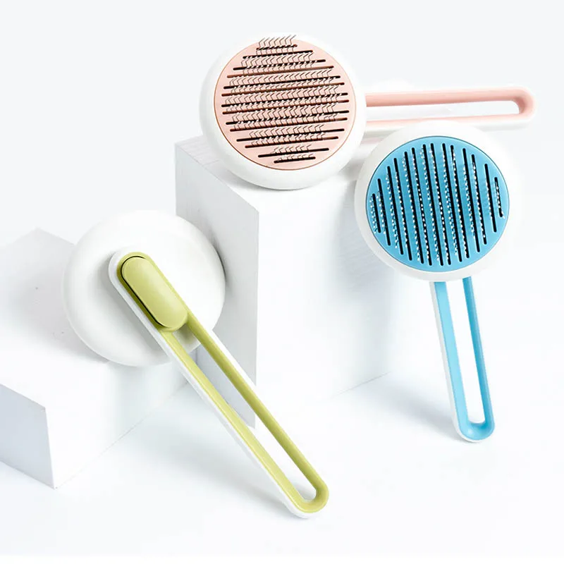 

3 Pcs/lot Dog Hair Removal Comb Grooming Cats Comb Pet Products Cat Flea Comb Pet Comb for Dogs Grooming Toll Hair Brush Trimmer