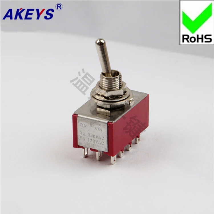 10 шт. высококачественный кнопочный переключатель twist shake head switch PCB разъем платы