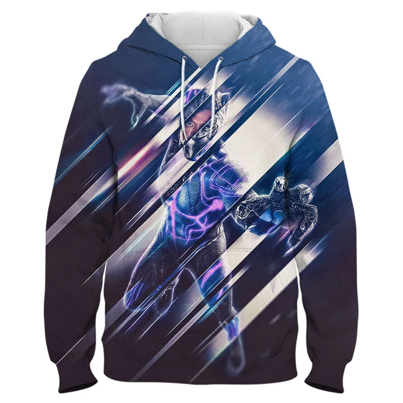 Толстовка Мужская/женская оверсайз с длинным рукавом и 3D-принтом на весну/осень -