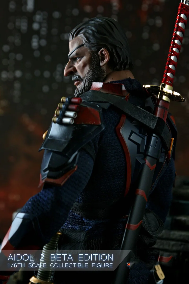 1/6 Scale Art Figures AIDOL 2 BETA Deathstroke head sculpt/mask vision figure Collection Deluxe Versio Hot Toys Collections