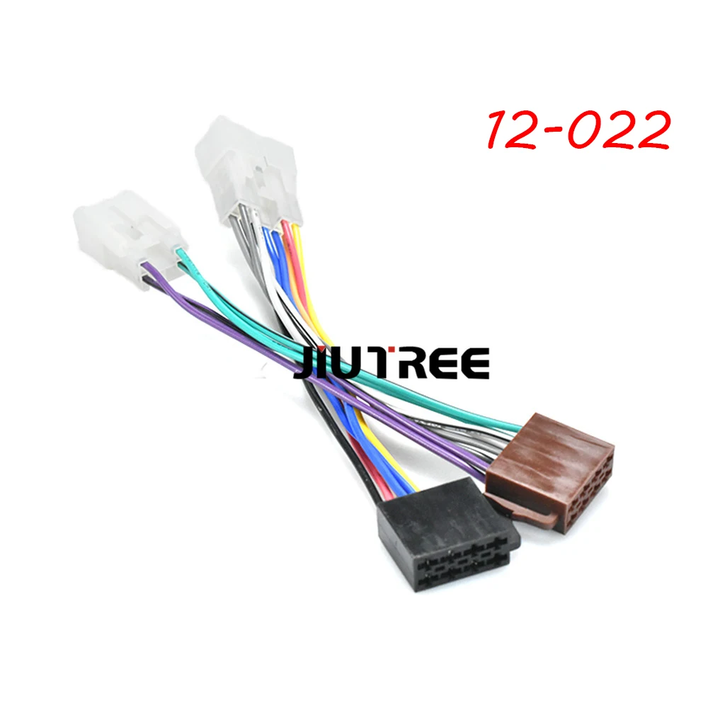 

12-022 ISO адаптер для автомобильного радио для Toyota/для Lexus/для Daihatsu жгут проводов Соединительный кабель адаптер