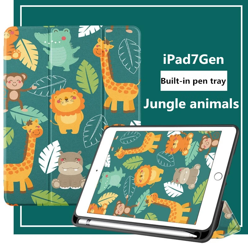 Чехол для нового iPad 10 2 2019 7 поколения Funda магнитный складной откидной