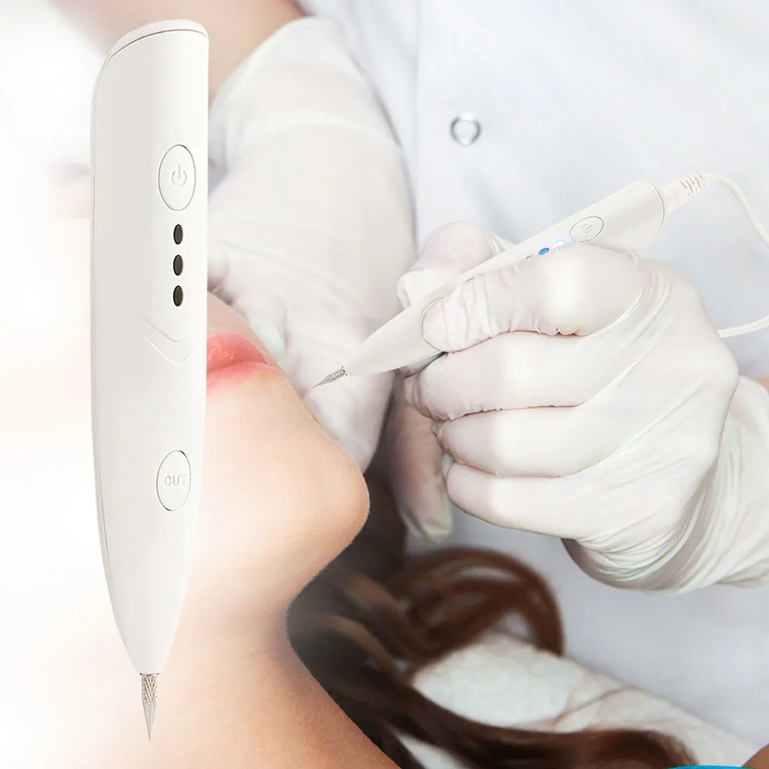 Новинка плазменное устройство для удаления татуировок родинок этикетка кожи