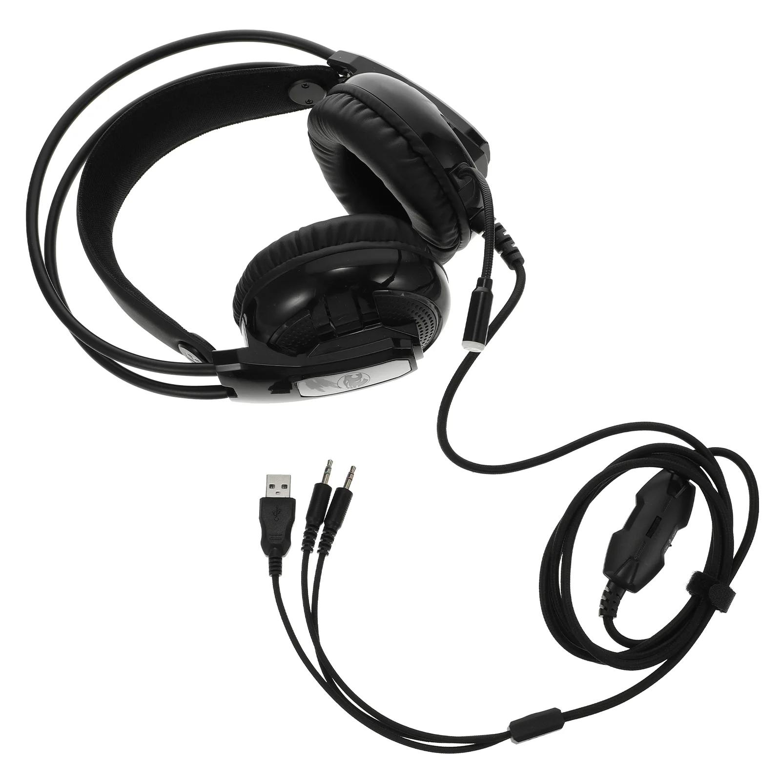 

Over Ear Wired Game Headset Microphone Headset Headphone Compatible with PS4