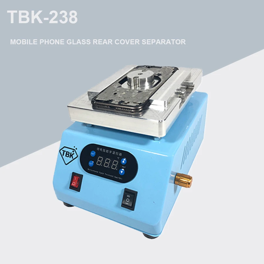 TBK-238 автоматическая машина-сепаратор для задней крышки мобильного телефона для iPhone X 8G 8P устройство для снятия стекла