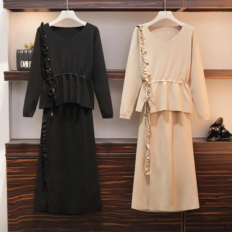 Женский осенне зимний вязаный пуловер с V образным вырезом| |