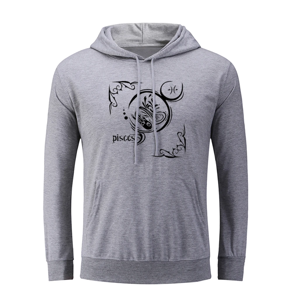 

Constellation Libra Tribal Tattoo Design Men Graphic Hoodie Sweatshirt Aquarius Tribal Tattoo Sagittarius Hooded Pullover