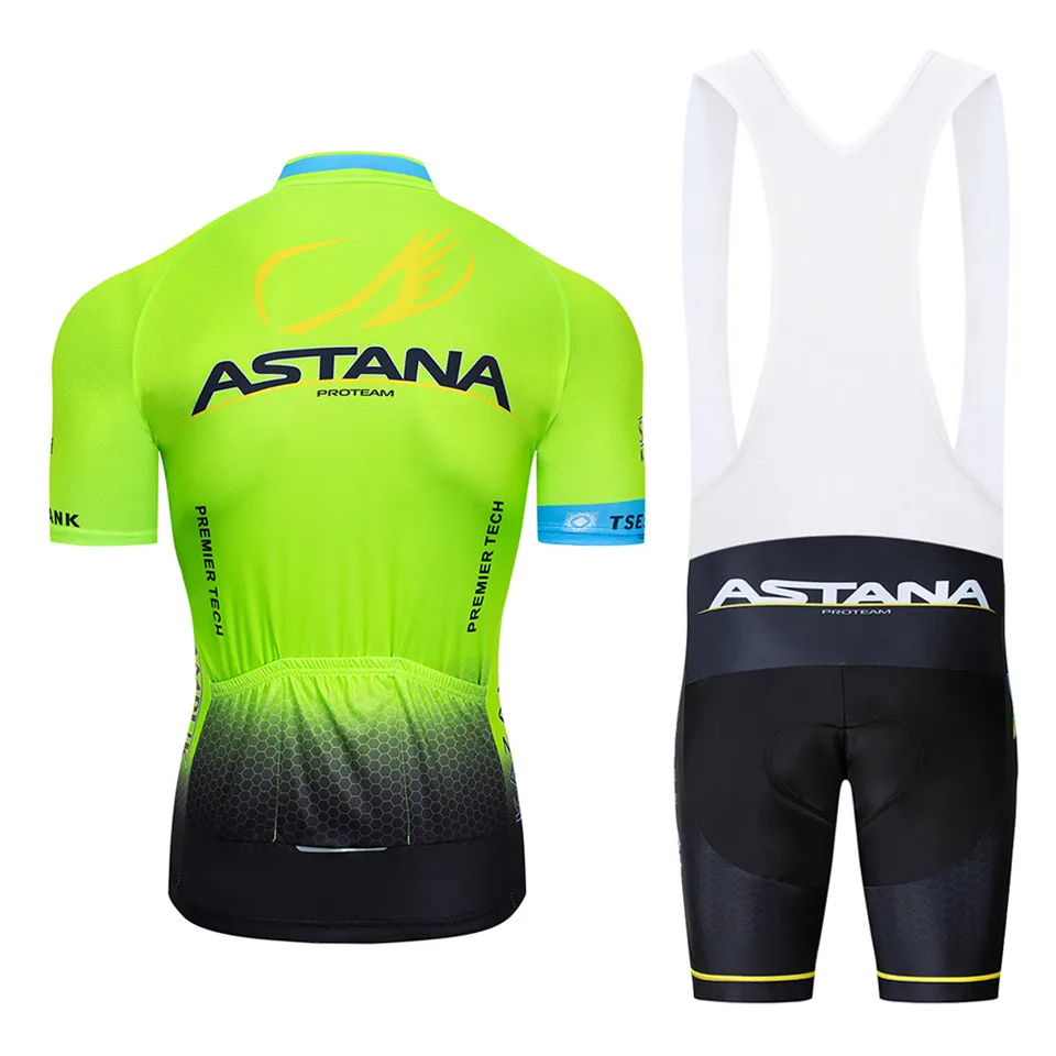 2019 команда астана велосипедная майка белая одежда с джентльменом летняя гелевая
