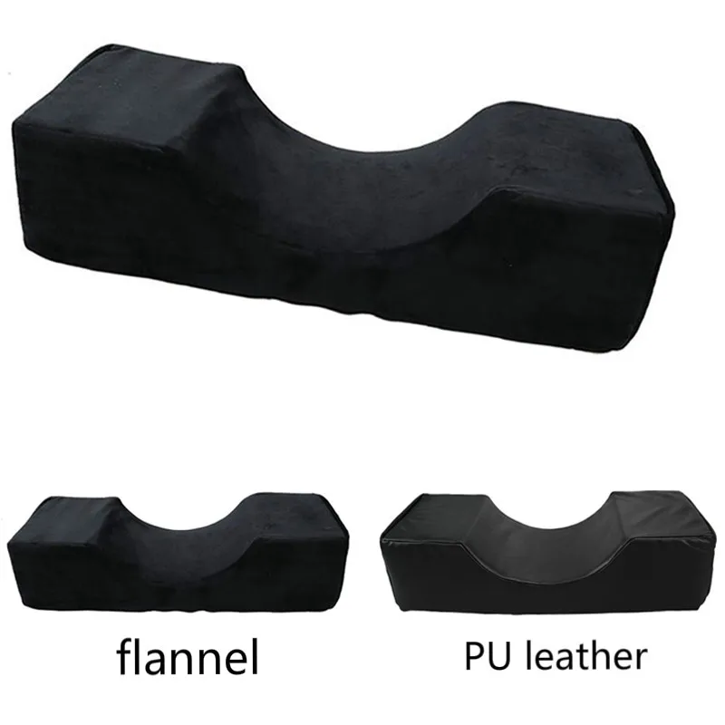 

Professional Eyelash Pillow Soft Grafted Eyelashes Pillows For Beauty Salon Use Headrest Neck Support Lashes Pillow with pocket