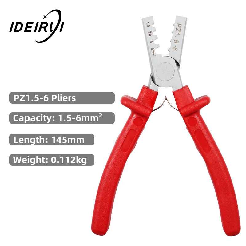 Обжимной инструмент трубчатый терминал 1 5-6 мм щипцы для обжима проводов ручной