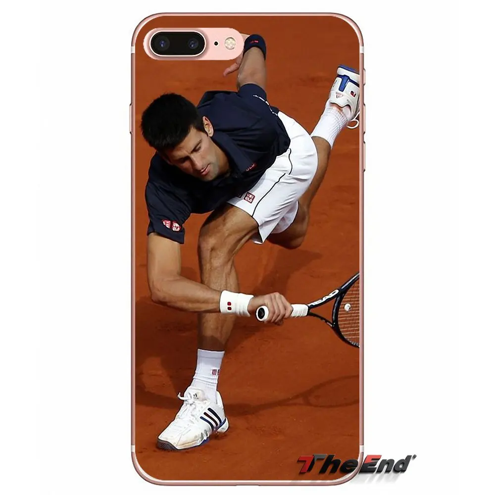 For Samsung Galaxy J1 J2 J3 J5 J7 A3 A5 A7 2015 2016 2017 J330 J530 J730 Novak Djokovic Tennis player TPU Transparent Case Cover | Мобильные