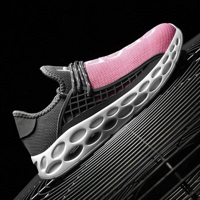 

Light Weight Running Shoes for Men 2019 Spring Autumn Black White Comfortable Anti Slip Male Shoes Outdoor Walking Sneakers Men