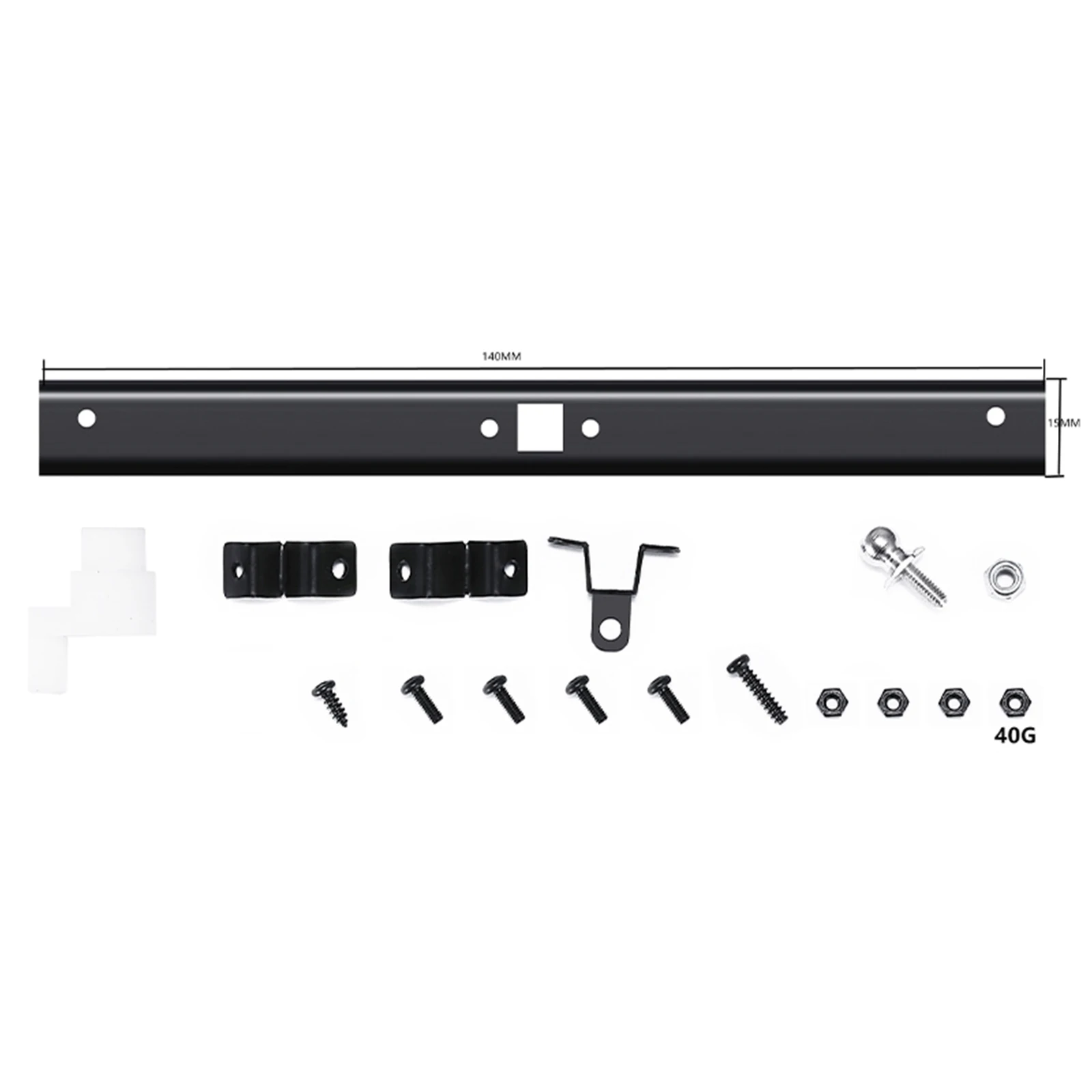 

RC автомобиль металлический Алюминий задний бампер для WPL D12 гоночный автомобиль аксессуары радиоуправляемого автомобиля