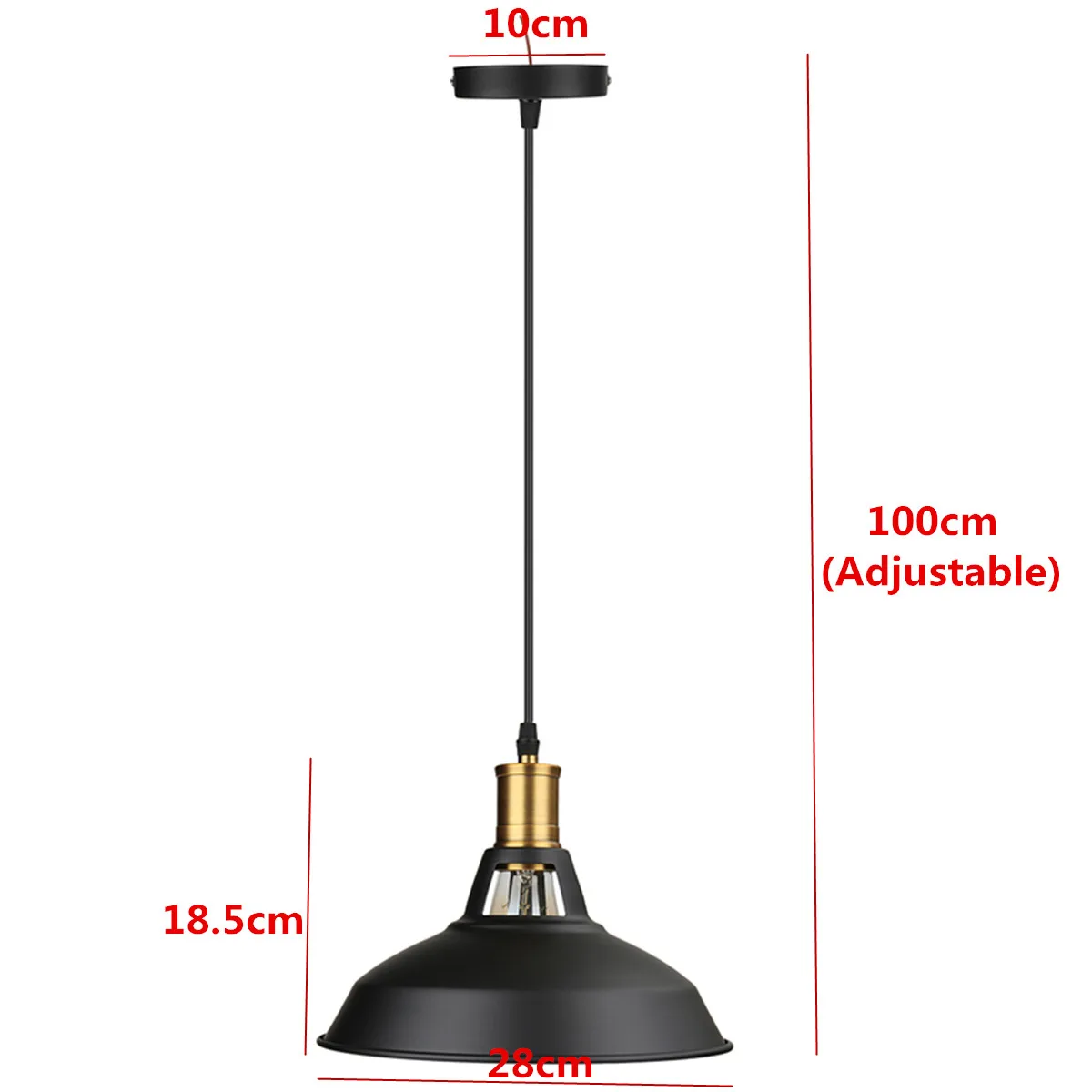 

Retro Pendant Lights Lighting Luminaire Lights Adjustable Loft Pendant Lamp Hanging Lamp Lampshade vintage Home Chandeliers