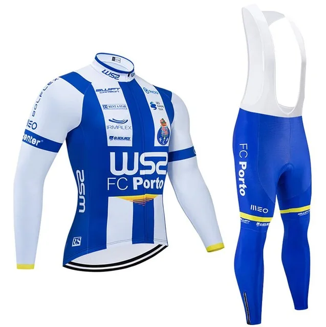 

Winter 2020 WS TEAM Long sleeves Cycling JERSEY Bike Pants set mens Ropa Ciclismo Thermal Fleece bicycling Maillot Culotte