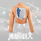 Плащ хаки для косплея из аниме атака на Титанов