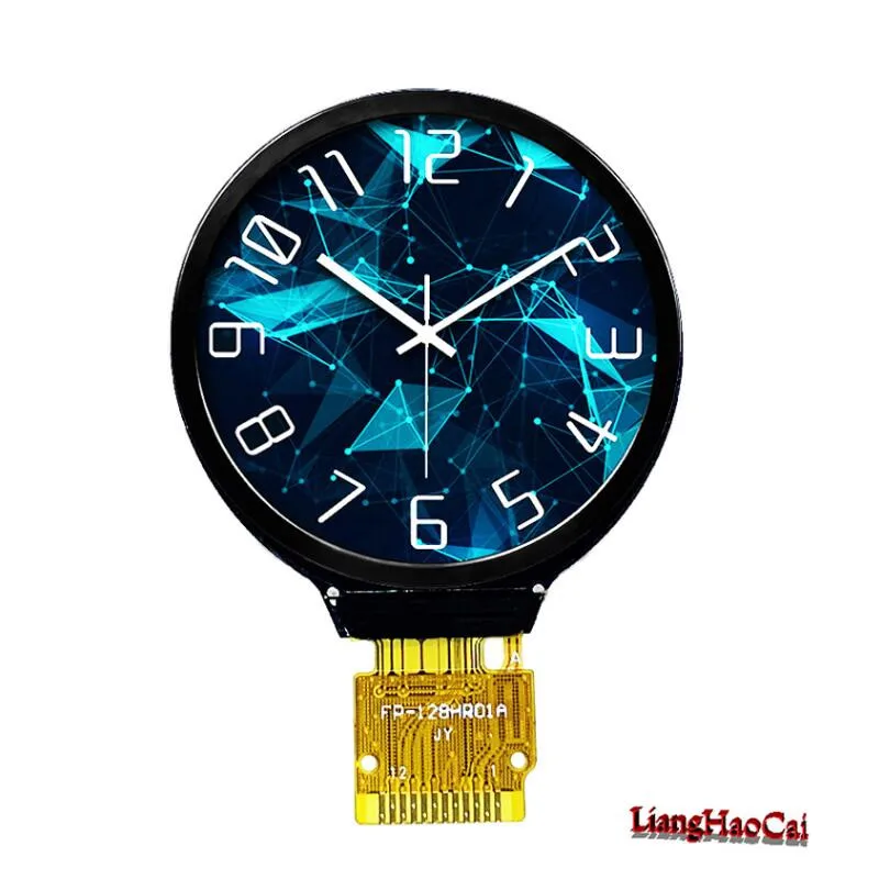 IPS 1 28 дюйма 12PIN SPI TFT LCD цветной круглый экран GC9A01 Drive IC 240(RGB)* 240 | Электронные