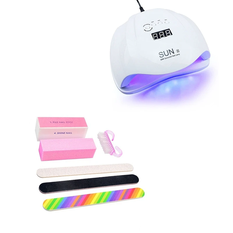 2 комплекта аксессуаров: 1 Набор полированных нитей для полировки ногтей