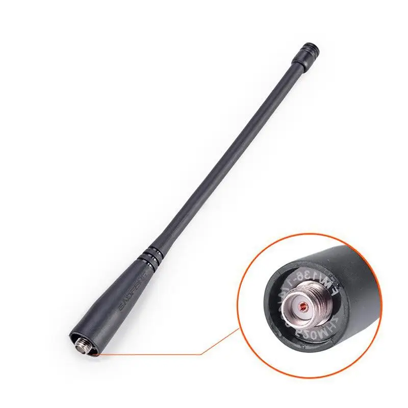 Акция рация для BaoFeng uv 5r антенна SMA Female UHF/VHF 136 174/400 520 MHz UV5R UV 82 GT 3 аксессуары