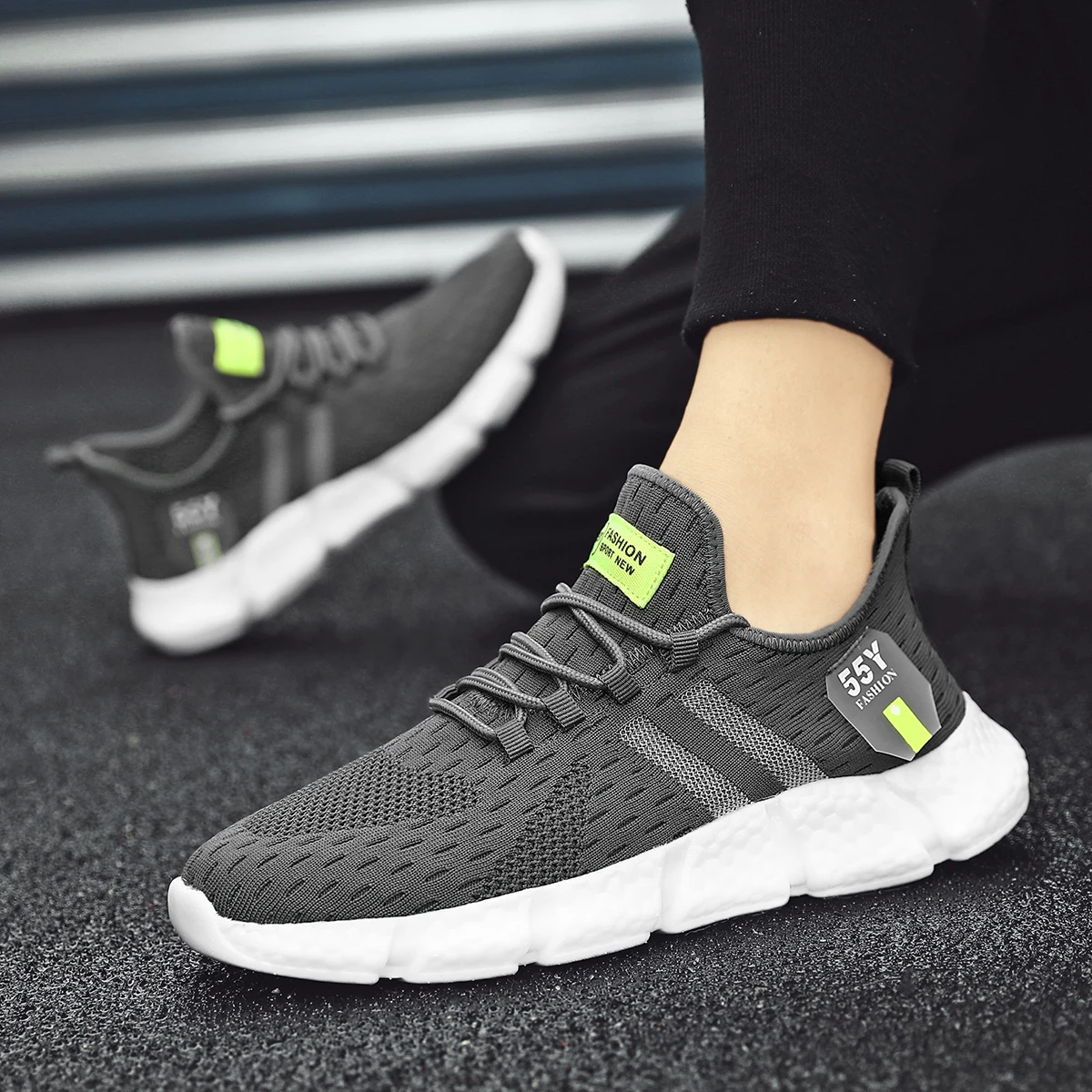 

Running Tennis Walking Shoes for Men Gym Casual Mens Fashion Athletic Non Slip Sports Sneakers