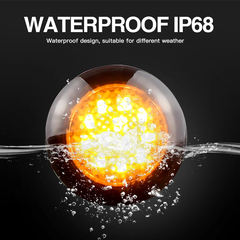 Динамический мигающий светодиодный боковой габаритный указатель поворота для