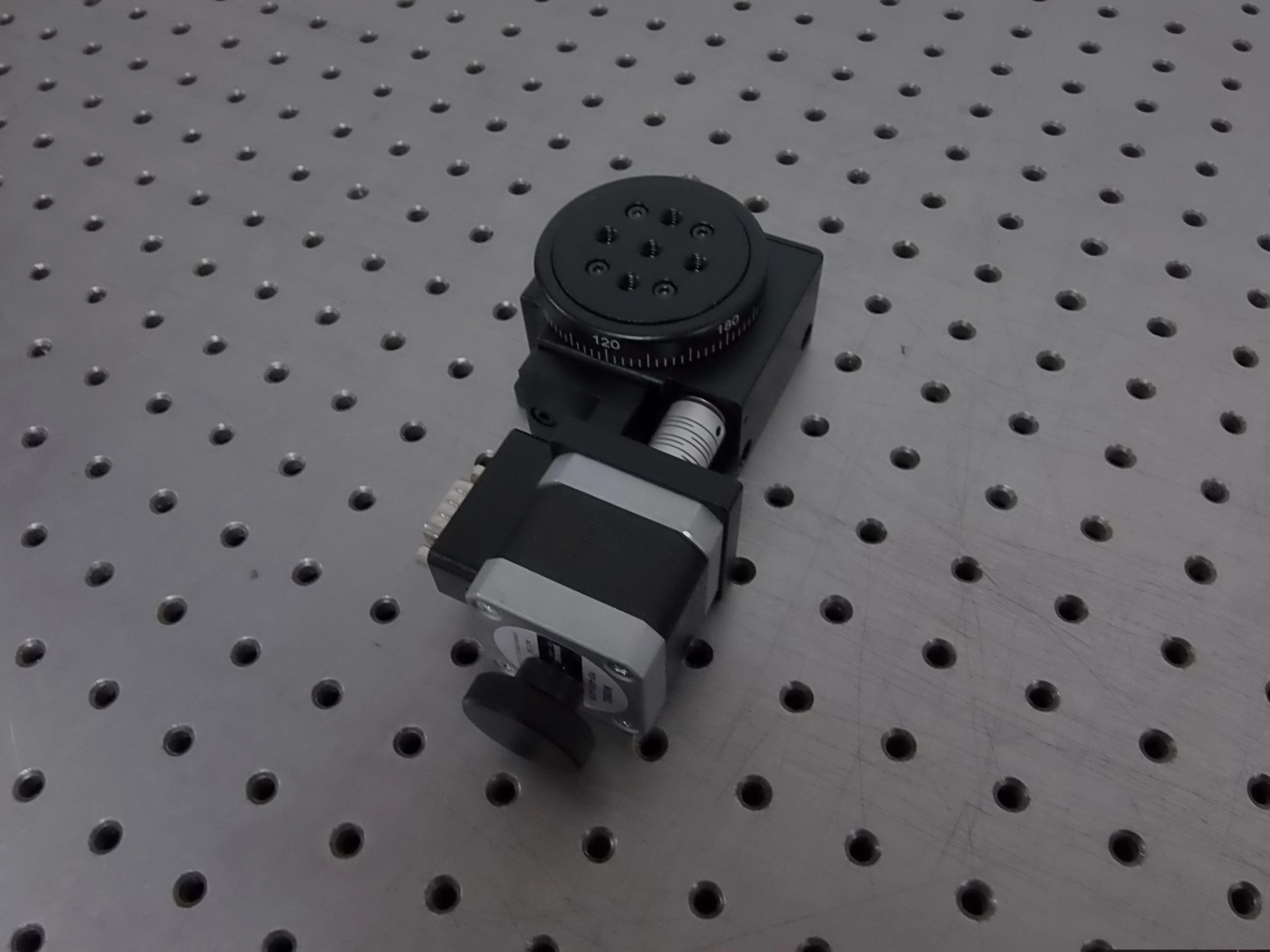 ZX110-60 моторизованная вращающаяся стадия оптическая платформа поворотный стол с