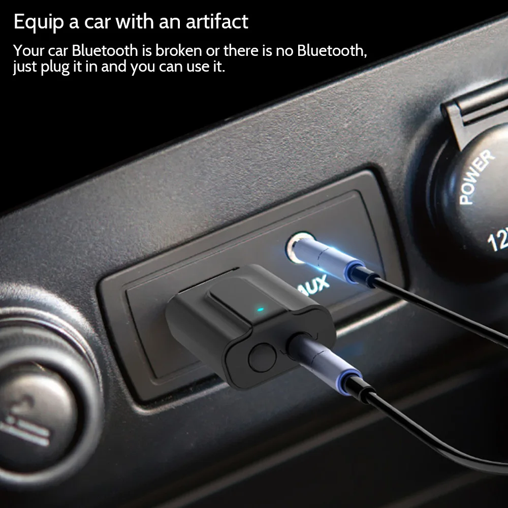 Bluetooth 5 0 аудио приемник передатчик 2в1 RCA 3 мм AUX Jack Hifi стерео USB беспроводной адаптер
