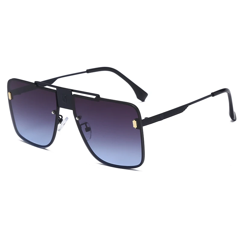 

2020 New Fashion Men Women Brand Designer Vintage Steampunk Sunglasses Square Metal Frame Sun Glasses UV400 Eyewear 0235
