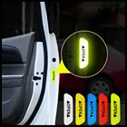 Универсальный автомобильный Безопасность Предупреждение знак светоотражающие полосы для Renault CLIO 2001 2005 206 MEGANE trafic 2006 2001 megane