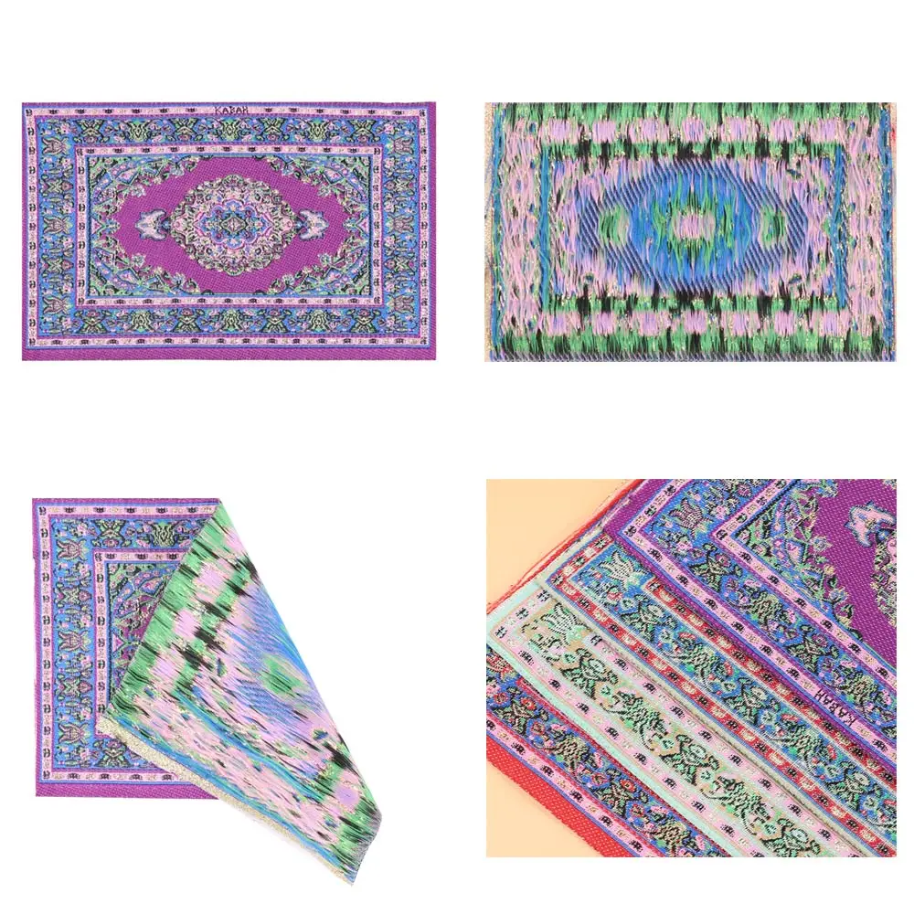 1:12 ковер для кукольного домика в турецком стиле Цветочный Коврик декор напольные