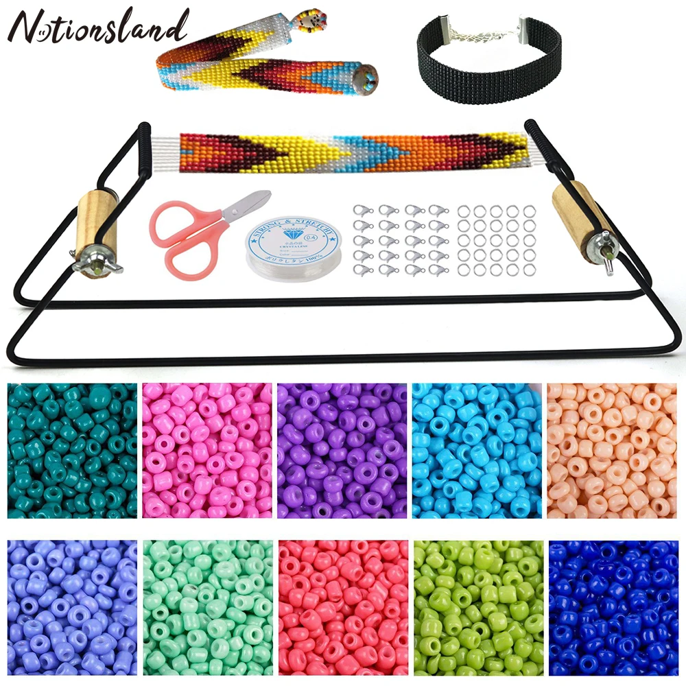 Традиционный набор ткацкого станка для бисероплетения ткацкий станок ювелирных