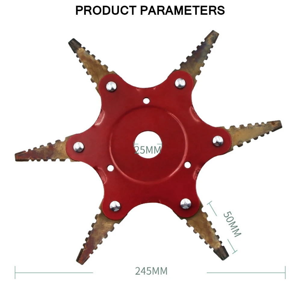 Выдвижная головка для стрижки травы 6 лезвий газонокосилка лезвия пожима щетка