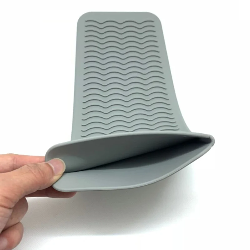 Силиконовый термостойкий выпрямитель для волос многофункциональный