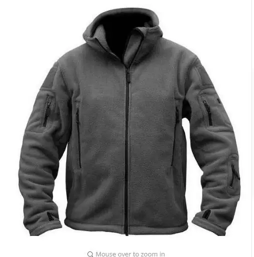 Новая военная тактическая флисовая куртка для активного отдыха мужская