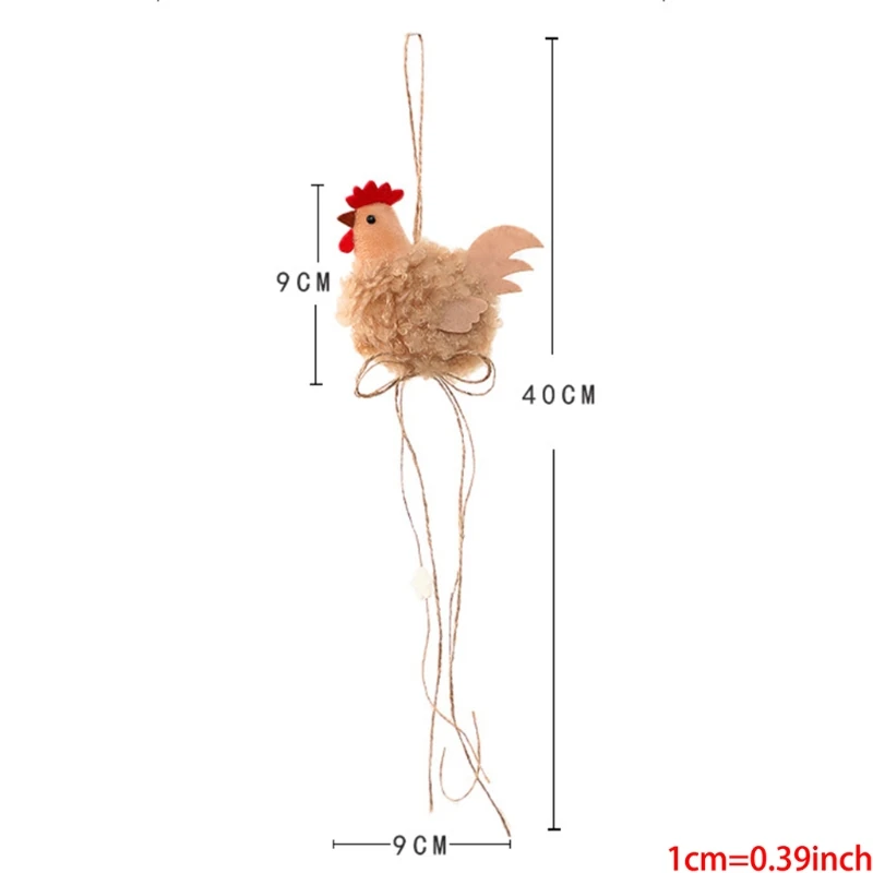 

New Arrvial Creative Easter Cute Little Chick Pendant DIY Hanging Ornaments Home Decoration