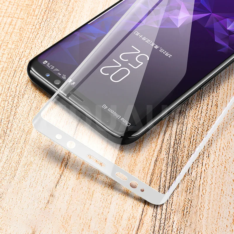 30D изогнутое закаленное стекло для samsung Galaxy S10 S9 S8 Plus 5G S10e протектор экрана для samsung Note 9 A6 A8 стеклянная пленка