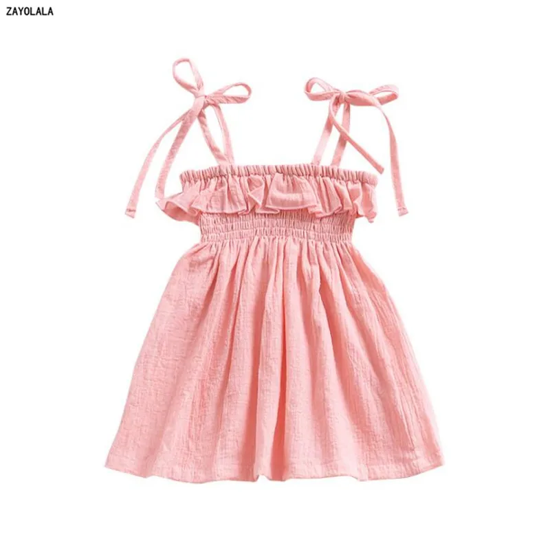 Коллекция 2019 года Модное детское платье для девочек Повседневное принцессы с