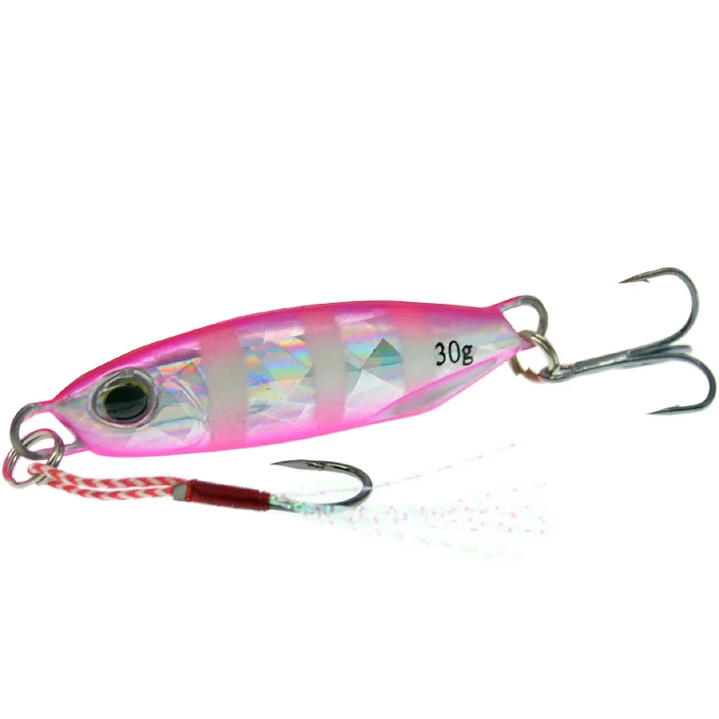 Рыболовные приманки 7 см Пластиковый рыболовный крючок с леской колючая